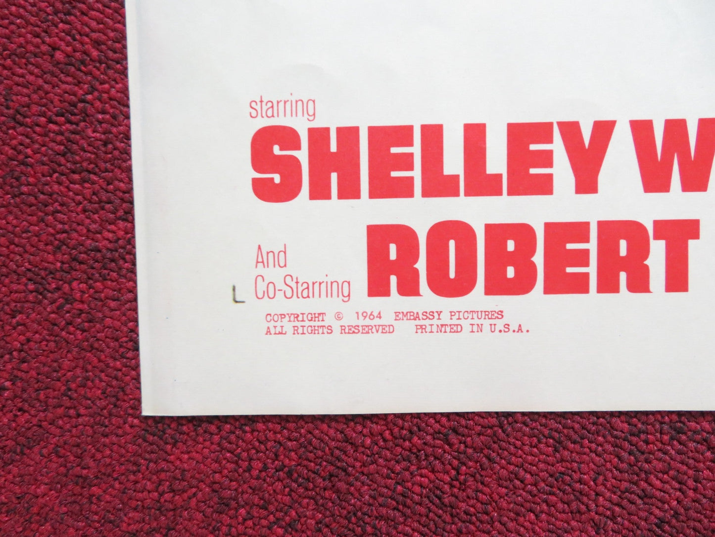 A HOUSE IS NOT A HOME US HALF SHEET (22"x 28") POSTER SHELLEY WINTERS 1964 - Rendezvous Cinema