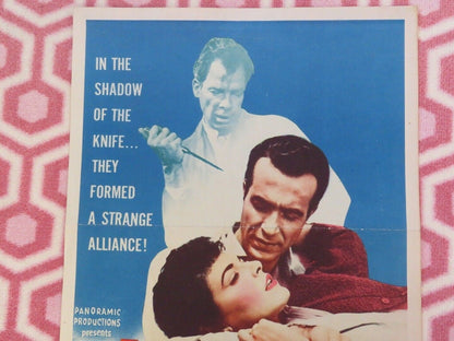 A LIFE IN THE BALANCE US INSERT (14"x 36") POSTER RICARDO MONTALBAN 1955 - Rendezvous Cinema