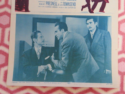 A LIFE IN THE BALANCE US INSERT (14"x 36") POSTER RICARDO MONTALBAN 1955 - Rendezvous Cinema