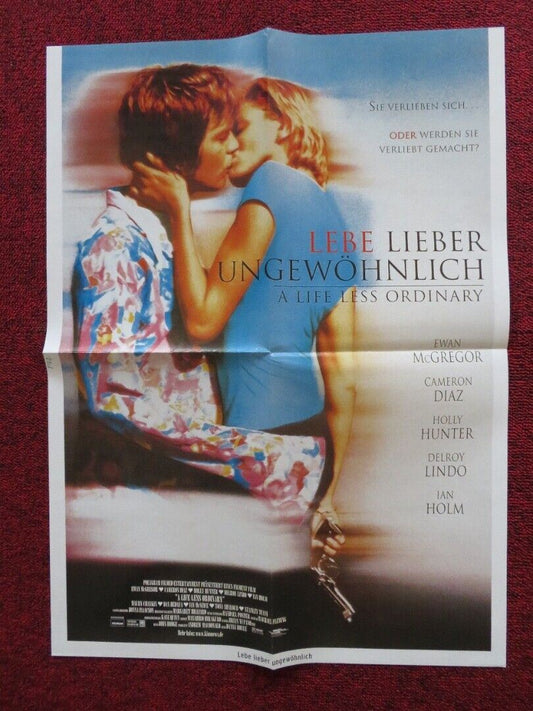 A LIFE LESS ORDINARY GERMAN A2 (21.5"x 15.5") POSTER EWAN MCGREGOR 1998 - Rendezvous Cinema