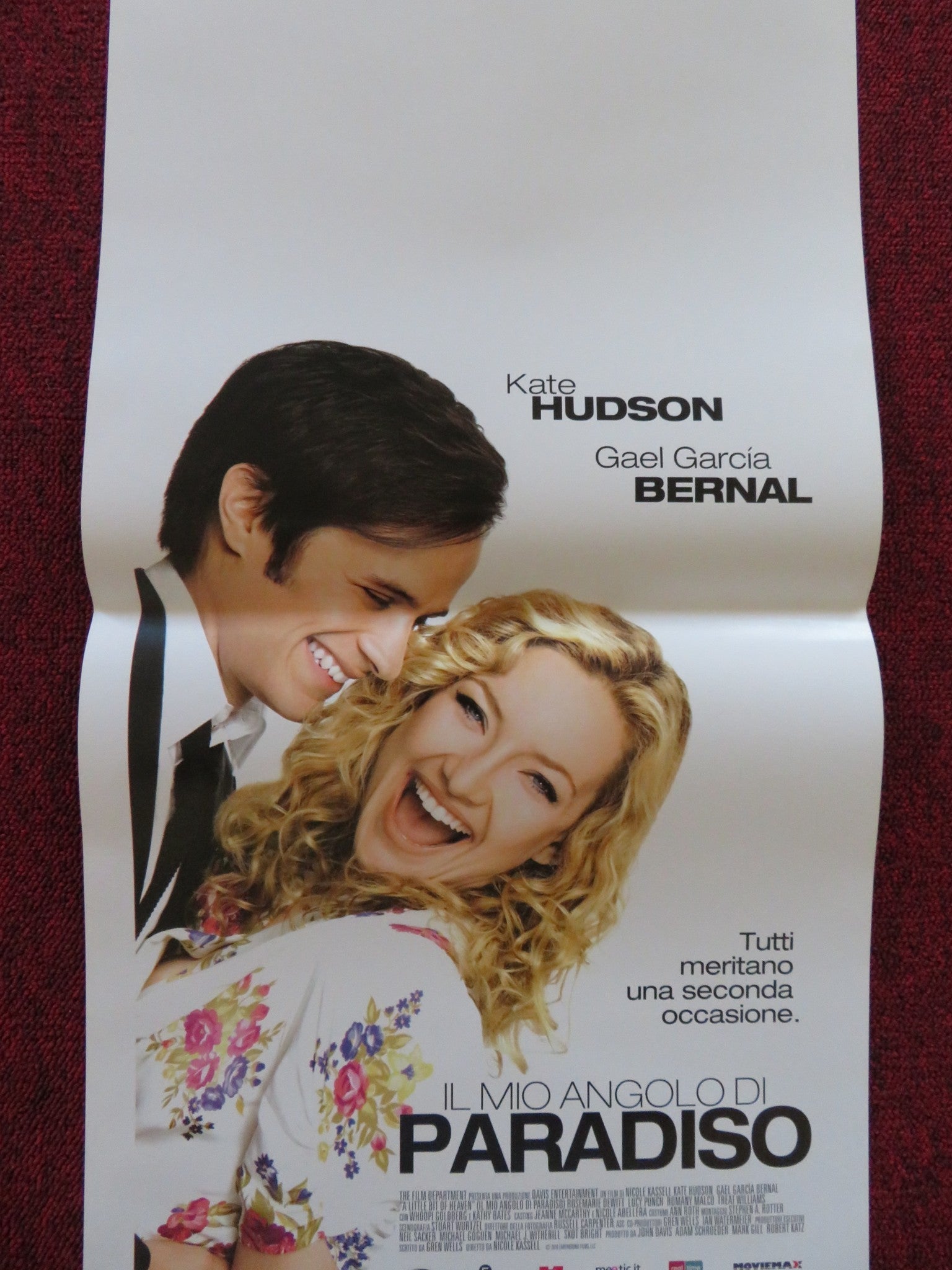 A LITTLE BIT OF HEAVEN ITALIAN LOCANDINA POSTER KATE HUDSON GAEL G. BERNAL 2011 - Rendezvous Cinema