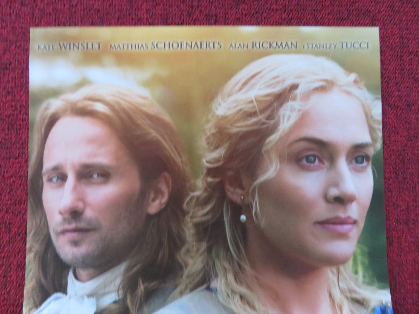 A LITTLE CHAOS ITALIAN LOCANDINA POSTER KATE WINSLET ALAN RICKMAN 2014 - Rendezvous Cinema