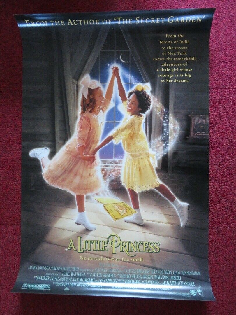 A LITTLE PRINCESS US ONE SHEET ROLLED POSTER LIESEL MATTHEWS ELEANOR BRON 1995 - Rendezvous Cinema