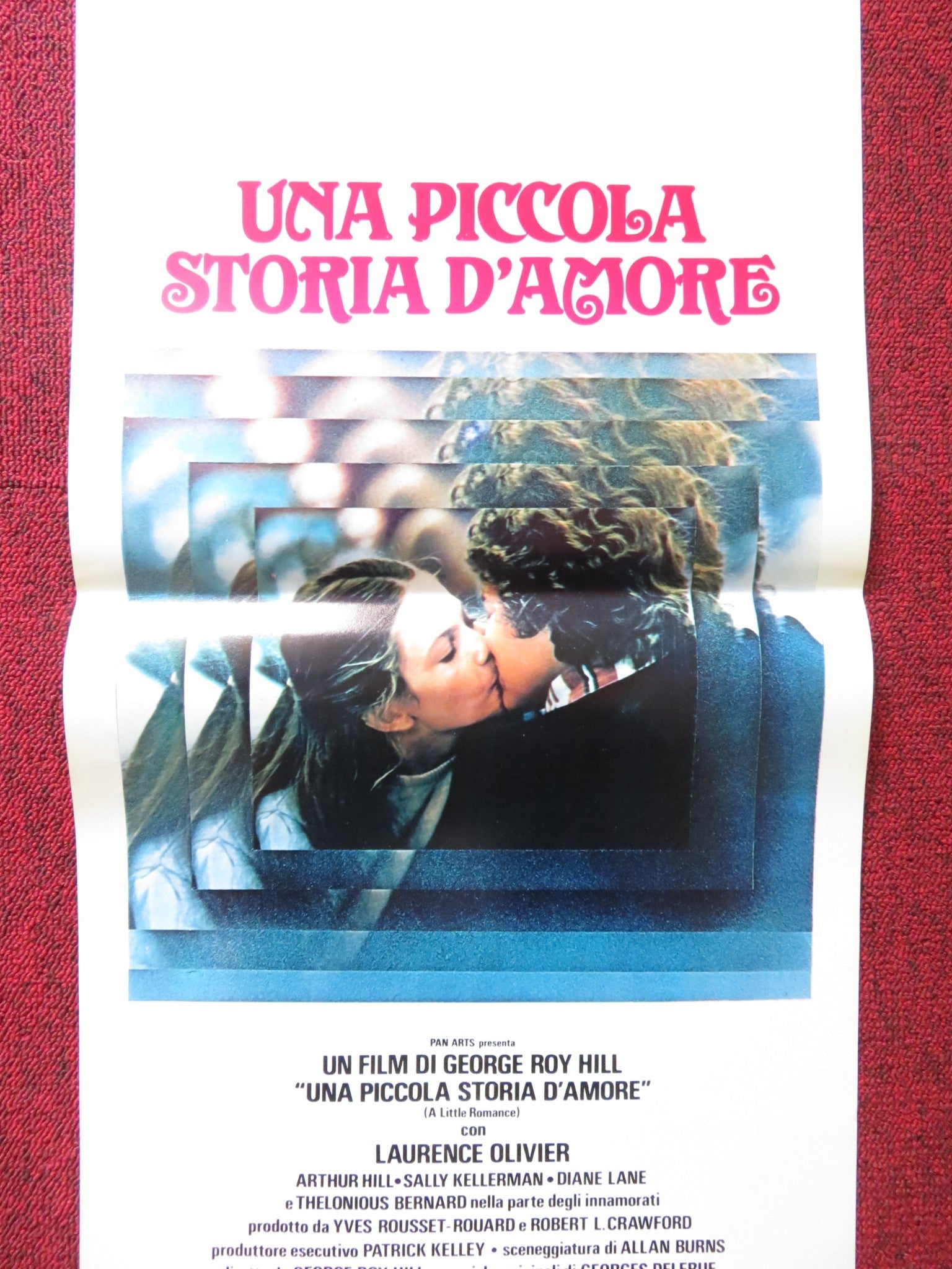 A LITTLE ROMANCE ITALIAN LOCANDINA POSTER LAURENCE OLIVIER ARTHUR HILL 1979 - Rendezvous Cinema