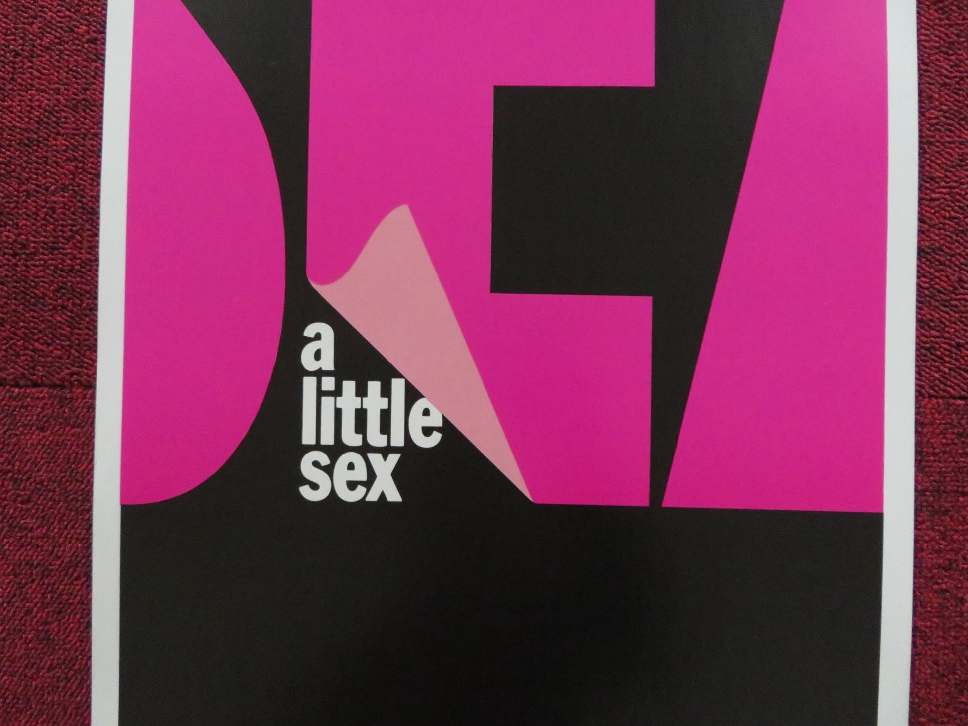 A LITTLE SEX US INSERT (14"x 36") POSTER TIM MATHERSON KATE CAPSHAW 1982 - Rendezvous Cinema