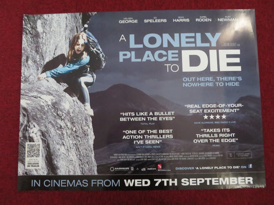 A LONELY PLACE TO DIE UK QUAD (30"x 40") ROLLED POSTER MELISSA GEORGE 2011 - Rendezvous Cinema