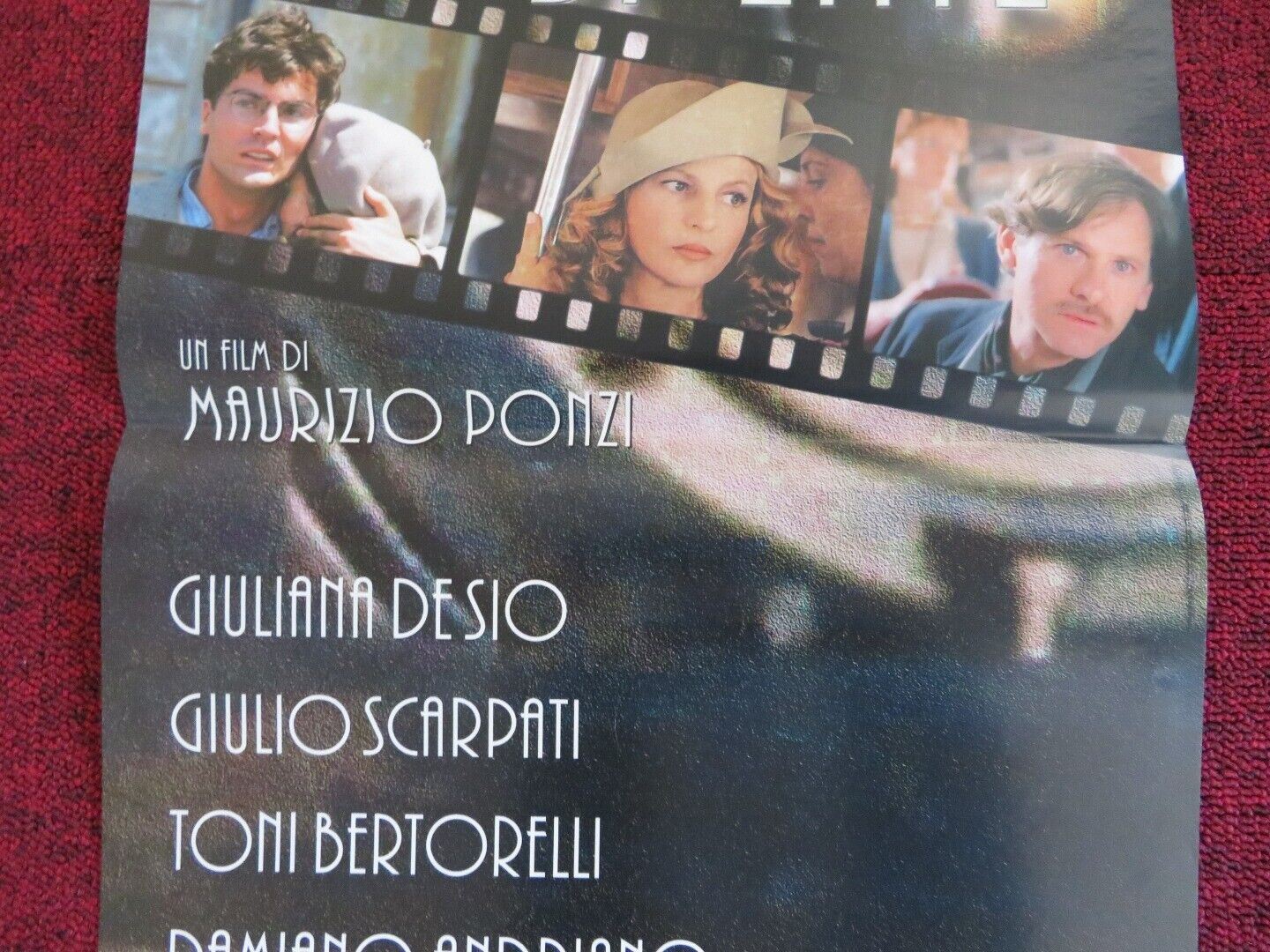 A LUCI SPENTE ITALIAN LOCANDINA (26.5"x12.5") POSTER GIULIANA DE SIO 2004 - Rendezvous Cinema