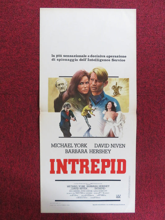 A MAN CALLED INTREPID ITALIAN LOCANDINA POSTER MICHAEL YORK DAVID NIVEN 1979 - Rendezvous Cinema