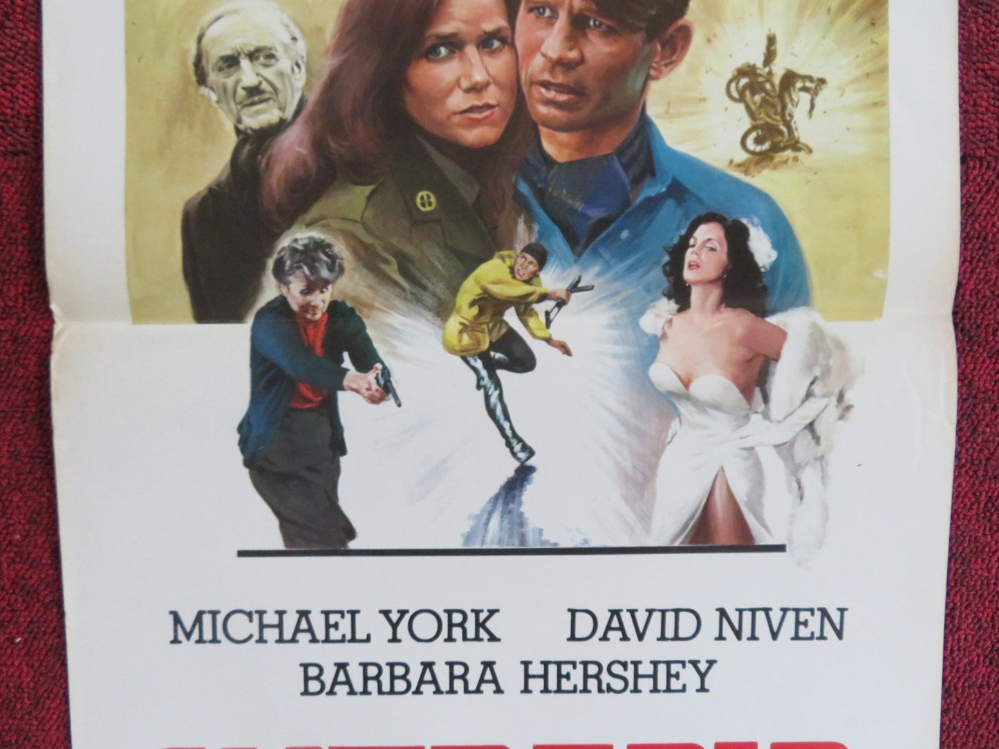 A MAN CALLED INTREPID ITALIAN LOCANDINA POSTER MICHAEL YORK DAVID NIVEN 1979 - Rendezvous Cinema