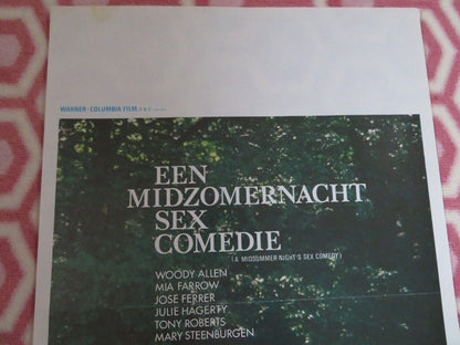 A MIDSUMMER NIGHT'S SEX COMEDY BELGIUM (21"x 14") POSTER WOODY ALLEN 1982 - Rendezvous Cinema