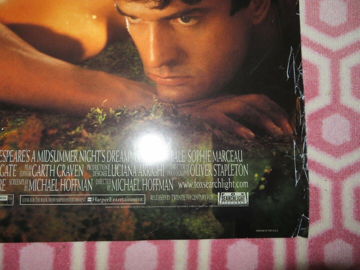 A MIDSUMMER NIGHTS'S DREAM US ONE SHEET ROLLED POSTER RUPERT EVERETT - Rendezvous Cinema