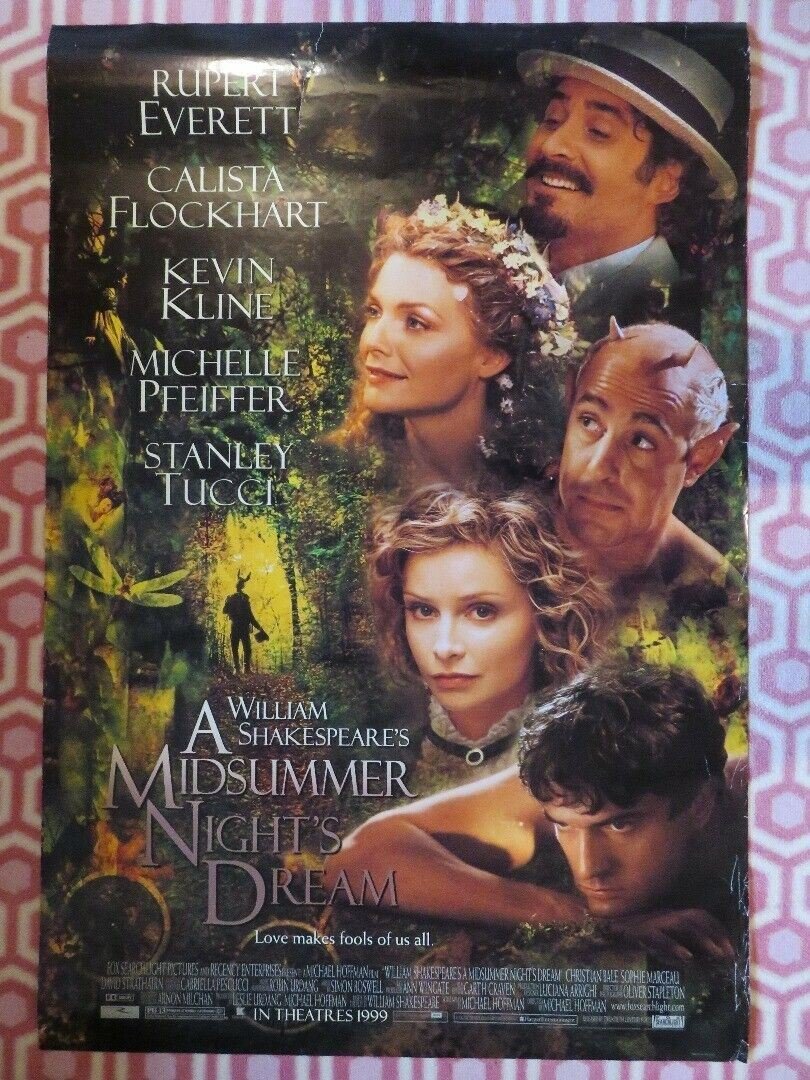 A MIDSUMMER NIGHTS'S DREAM US ONE SHEET ROLLED POSTER RUPERT EVERETT - Rendezvous Cinema