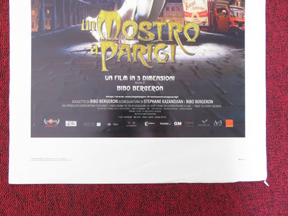 A MONSTER IN PARIS ITALIAN LOCANDINA POSTER VANESSA PARADIS MATTHIEU CHEDID 2011 - Rendezvous Cinema