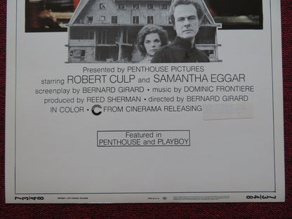 A NAME FOR EVIL US INSERT (14"x 36") POSTER ROBERT CULP SAMANTHA EGGAR 1973 - Rendezvous Cinema