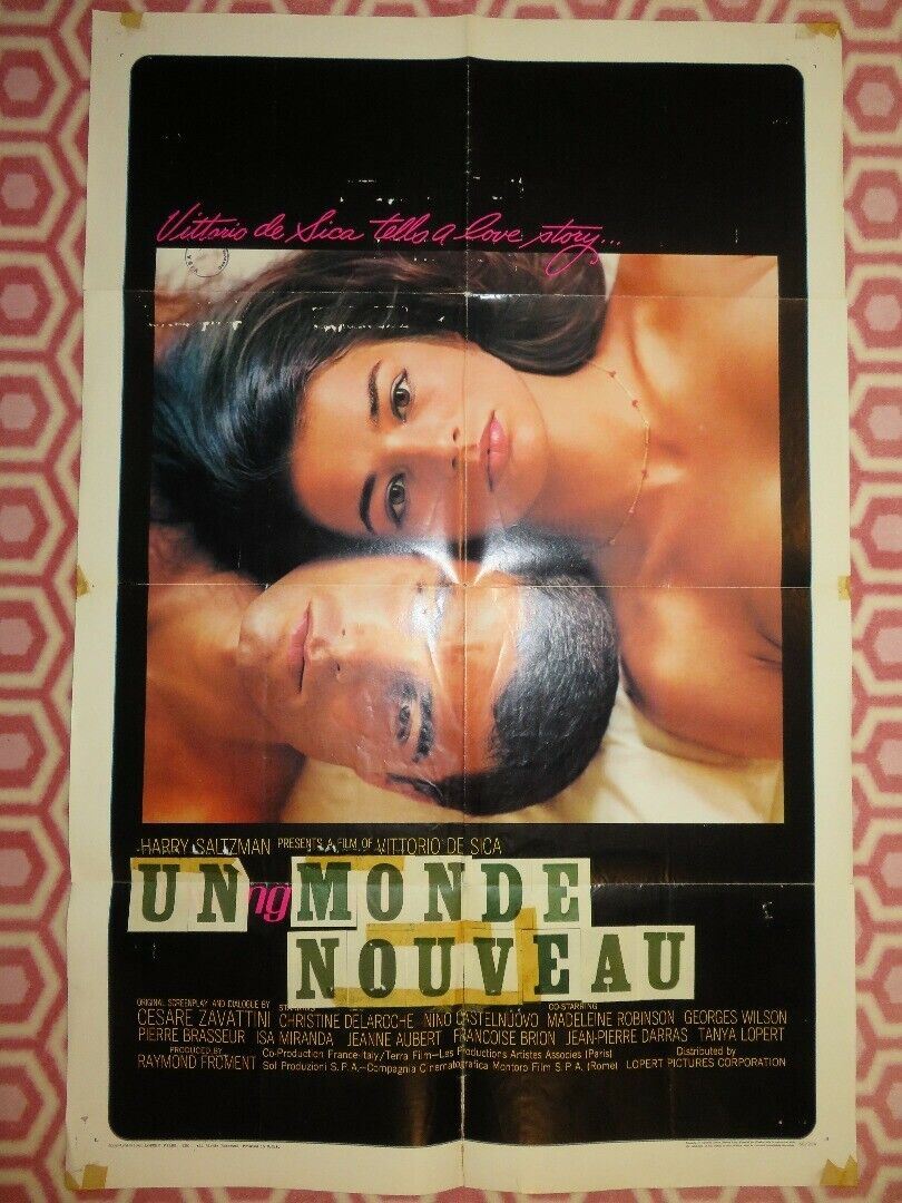 A NEW WORLD UN MONDE NOUVEU US ONE SHEET POSTER CHRISTINE DELAROCHE - Rendezvous Cinema