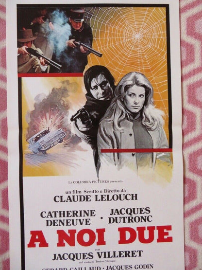 A NOI DUE / Us Two ITALIAN LOCANDINA (27.5"x13") POSTER CATHERINE DENEUVE 1979 - Rendezvous Cinema