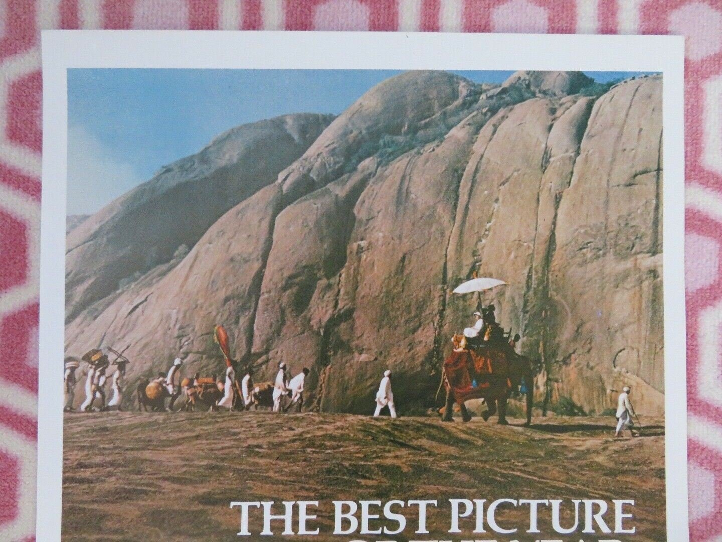 A PASSAGE INDIA US INSERT (14"x 36") POSTER DAVID LEAN PEGGY ASHCROFT 1984 - Rendezvous Cinema