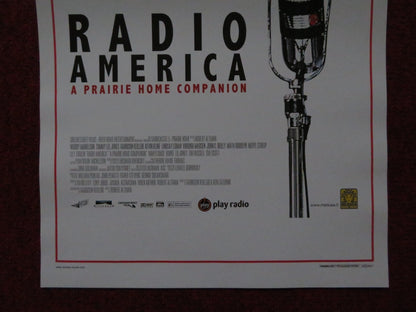 A PRAIRIE HOME COMPANION ITALIAN LOCANDINA POSTER WOODY HARRELSON 2006 - Rendezvous Cinema