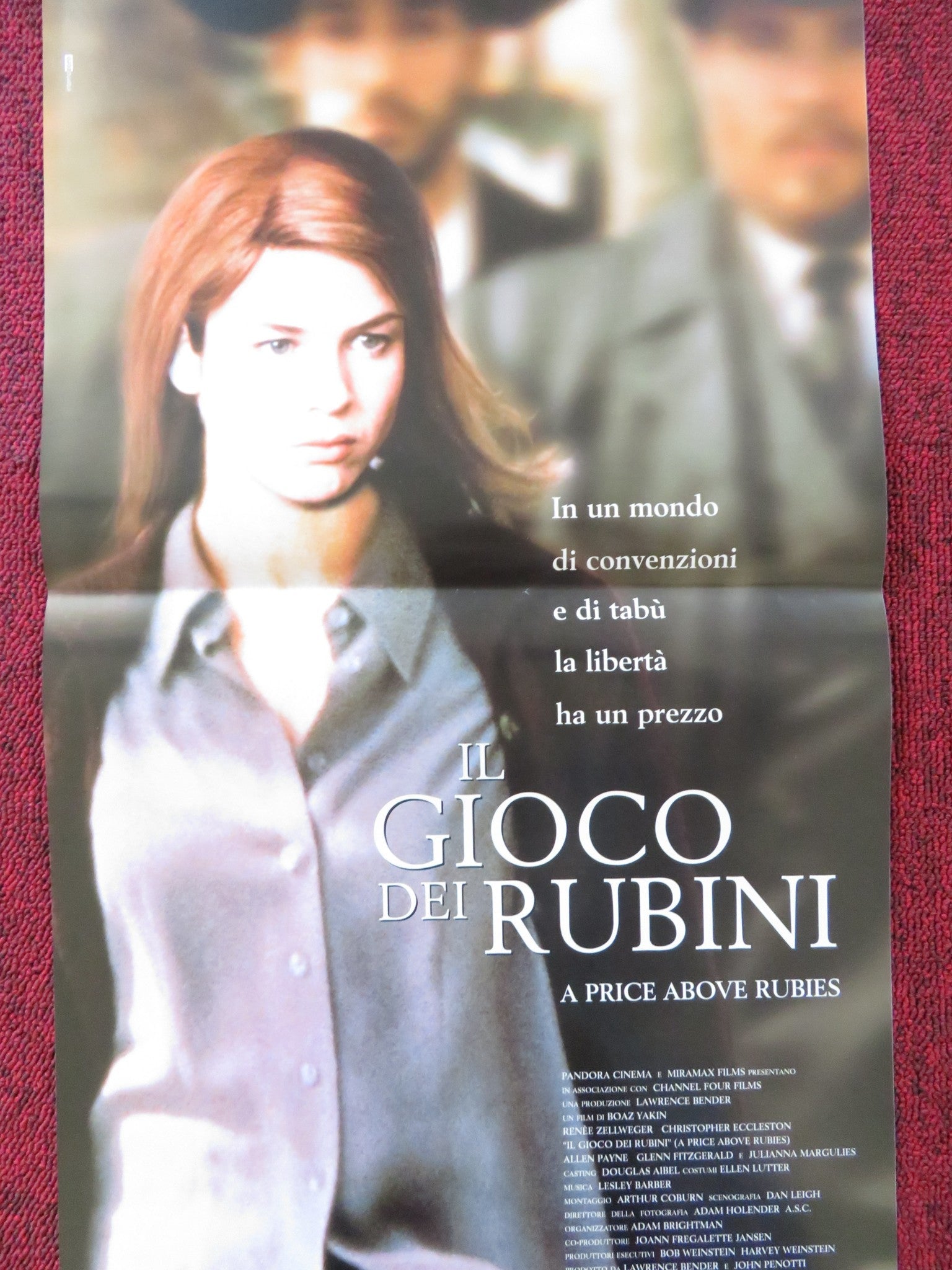 A PRICE ABOVE RUBIES ITALIAN LOCANDINA POSTER RENEE ZELLWEGER 1998 - Rendezvous Cinema