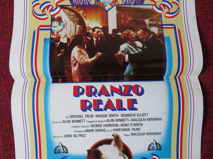 A PRIVATE FUNCTION ITALIAN LOCANDINA (27.5"x13") POSTER MICHAEL PALIN 1985 - Rendezvous Cinema