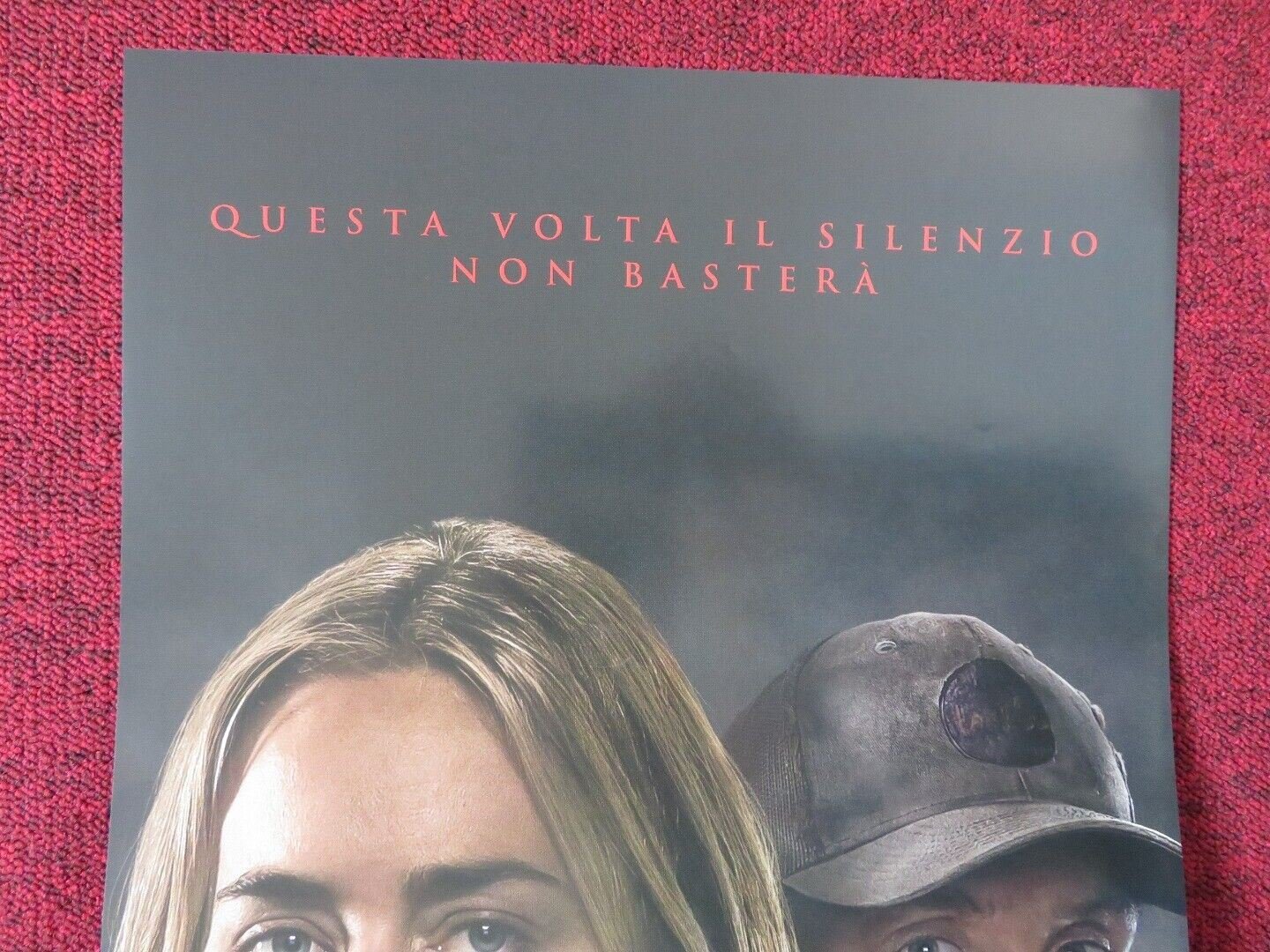 A QUIET PLACE PART II ITALIAN LOCANDINA (26.5"x12.5") POSTER EMILY BLUNT 2020 - Rendezvous Cinema