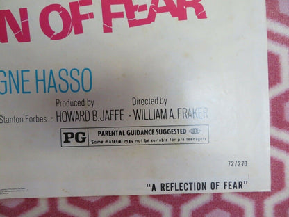 A REFLECTION OF FEAR US ONE SHEET POSTER ROBERT SHAW SALLY KELLERMAN - Rendezvous Cinema