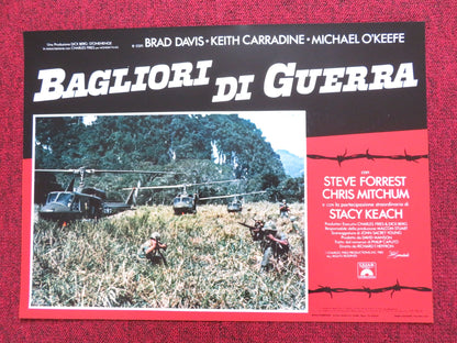 A RUMOR OF WAR - G ITALIAN FOTOBUSTA POSTER BRAD DAVIS KEITH CARRADINE 1980 - Rendezvous Cinema