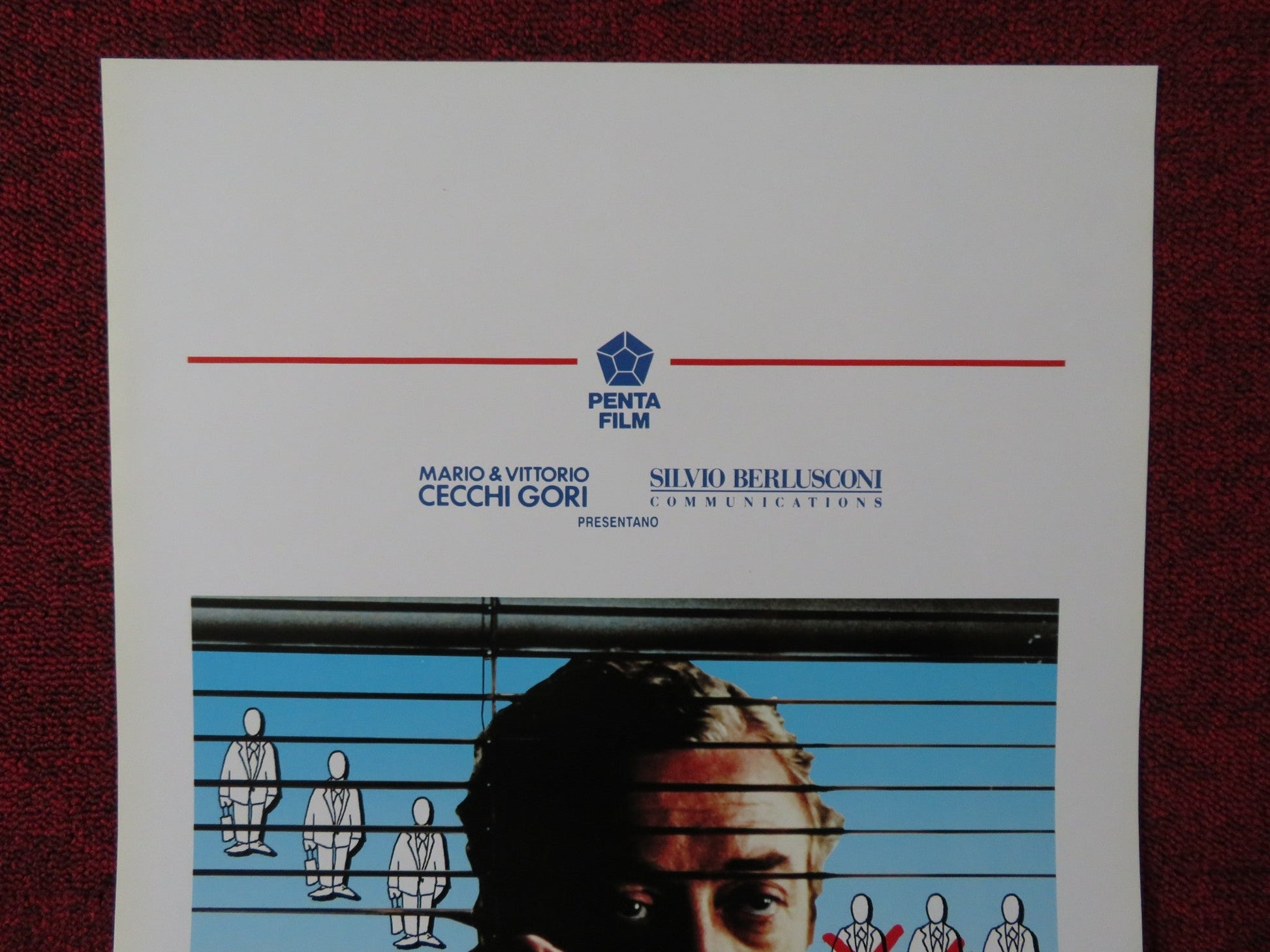 A SHOCK TO THE SYSTEM ITALIAN LOCANDINA POSTER MICHAEL CAINE E. MCGOVERN 1990 - Rendezvous Cinema