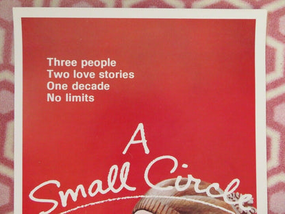 A SMALL CIRCLE OF FRIENDS US INSERT (14"x 36") POSTER BRAD DAVIS KAREN ALLEN '80 - Rendezvous Cinema