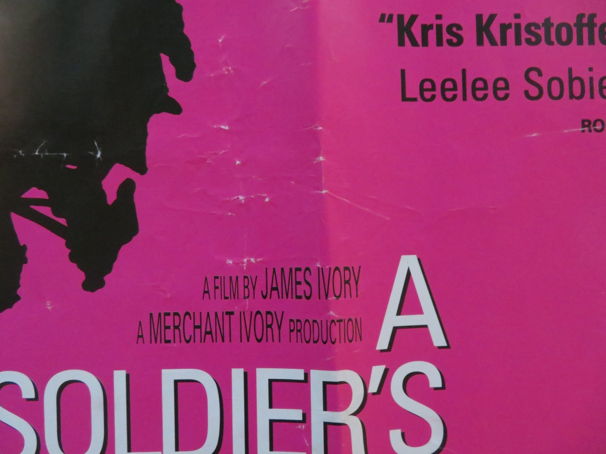 A SOLDIER'S DAUGHTER NEVER CRIES UK QUAD (30"x 40") ROLLED POSTER 1998 - Rendezvous Cinema