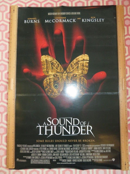 A SOUND OF THUNDER US ROLLED POSTER EDWARD BURNS BEN KINGSLEY RAY BRADBURY 2005 - Rendezvous Cinema