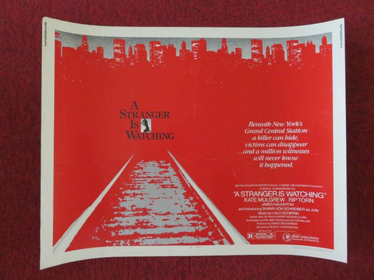 A STRANGER IS WATCHING US HALF SHEET (22"x 28") POSTER KATE MULGREW 1982 - Rendezvous Cinema