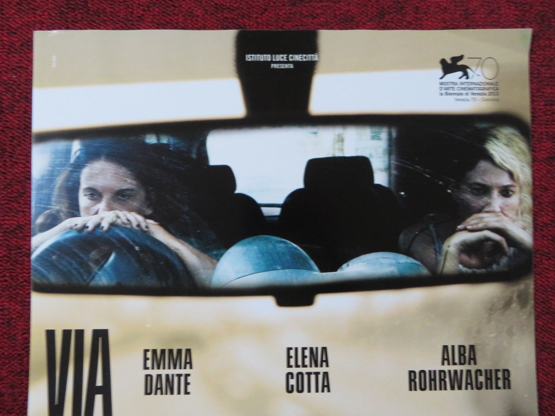 A STREET IN PALERMO ITALIAN LOCANDINA POSTER EMMA DANTE ELENA COTTA 2013 - Rendezvous Cinema