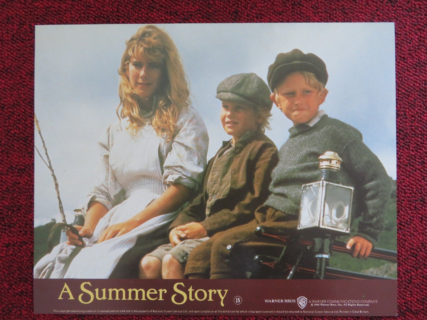 A SUMMER STORY LOBBY CARD JAMES WILBY IMOGEN STUBBS 1988 - Rendezvous Cinema