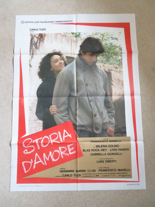 A TALE OF LOVE ITALIAN 2 FOGLIO POSTER VALERIA BLAS ROCA - REY 1986 - Rendezvous Cinema