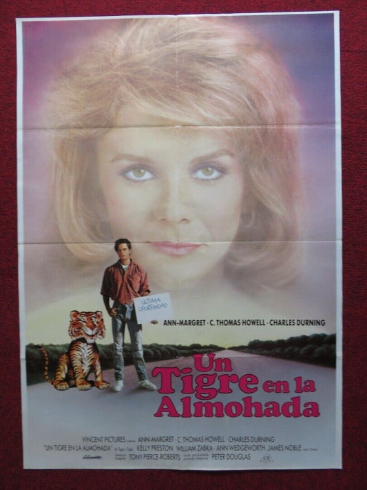 A TIGER'S TALE SPANISH ROLLED POSTER C. THOMAS HOWELL ANN MARGRET 1987 - Rendezvous Cinema