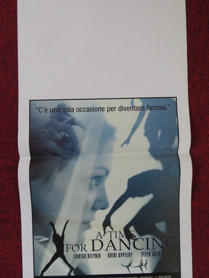 A TIME FOR DANCING ITALIAN LOCANDINA (27.5"x13") POSTER LARISA OLEYNIK 2002 - Rendezvous Cinema