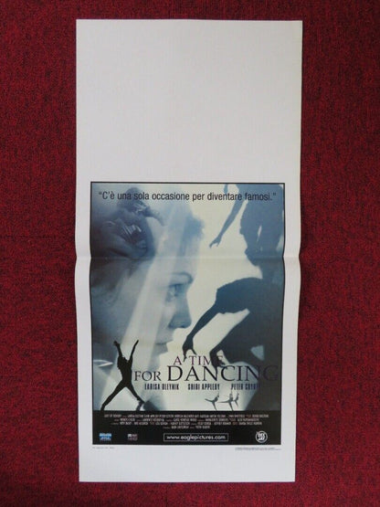 A TIME FOR DANCING ITALIAN LOCANDINA (27.5"x13") POSTER LARISA OLEYNIK 2002 - Rendezvous Cinema