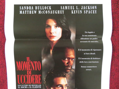 A TIME TO KILL ITALIAN LOCANDINA POSTER SANDRA BULLOCK SAMUEL L. JACKSON 1996 - Rendezvous Cinema