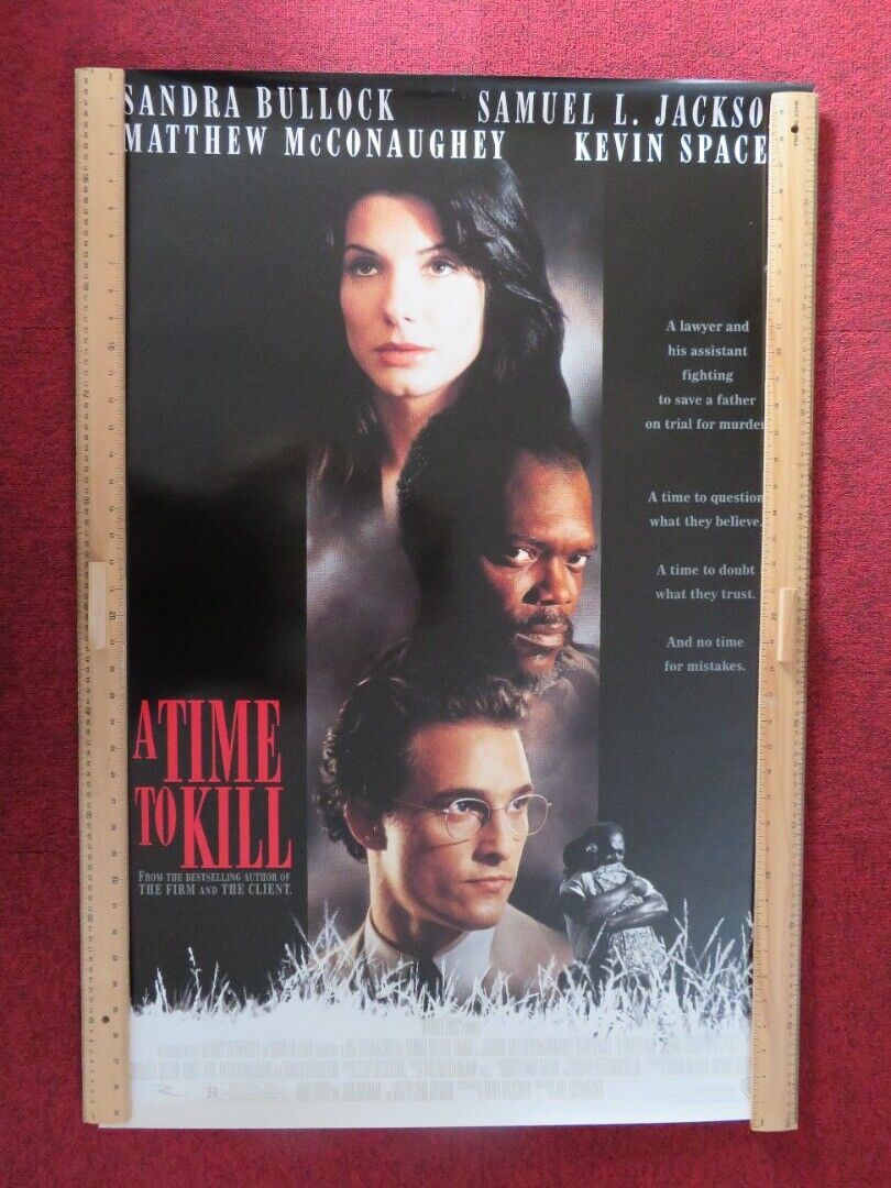 A TIME TO KILL US ONE SHEET ROLLED POSTER SANDRA BULLOCK SAMUEL L. JACKSON 1996 - Rendezvous Cinema