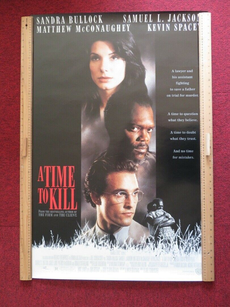 A TIME TO KILL US ONE SHEET ROLLED POSTER SANDRA BULLOCK SAMUEL L. JACKSON 1996 - Rendezvous Cinema