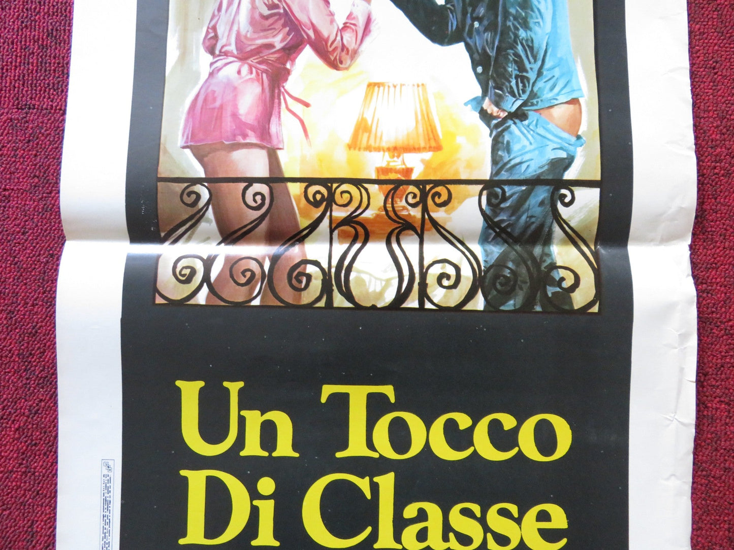 A TOUCH OF CLASS ITALIAN LOCANDINA POSTER GEORGE SEGAL GLENDA JACKSON 1973 - Rendezvous Cinema