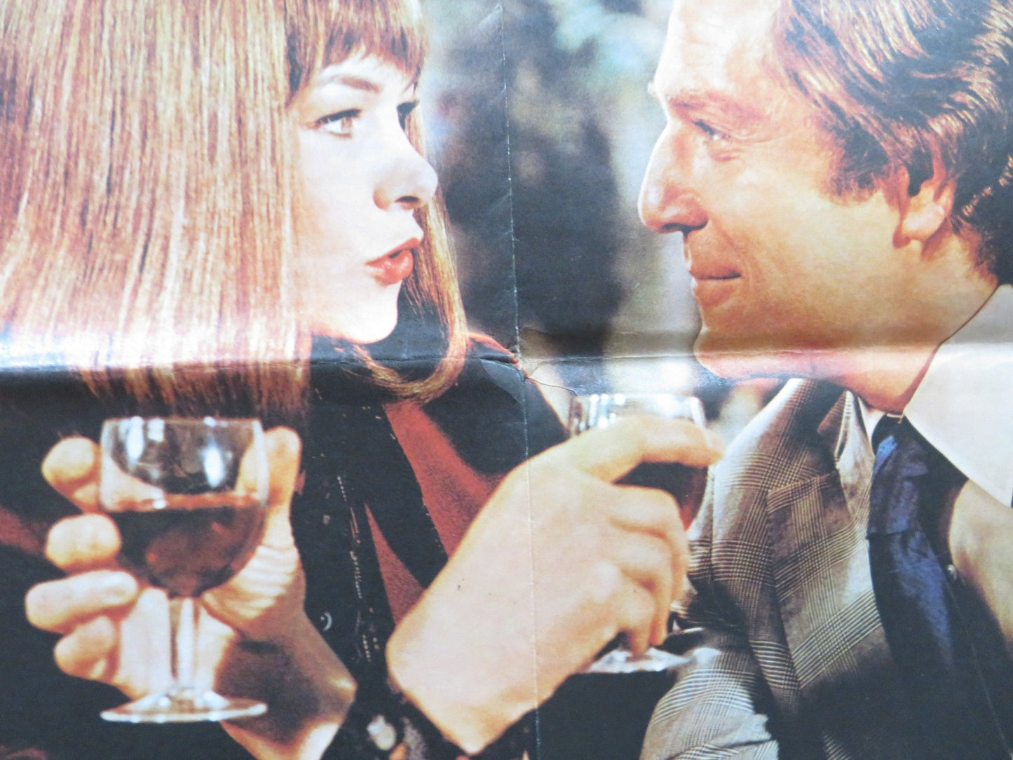 A TOUCH OF CLASS UK QUAD POSTER FOLDED GEORGE SEGAL GLENDA JACKSON 1973 - Rendezvous Cinema