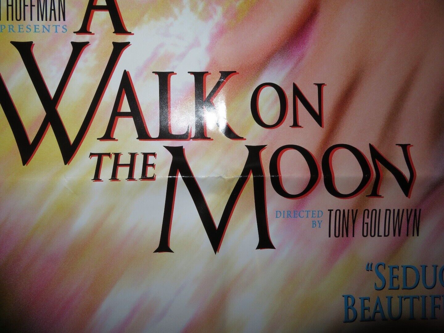 A WALK ON THE MOON VIDEO VHS POSTER FOLDED DIANE LANE VIGGO MORTENSEN 1999 - Rendezvous Cinema