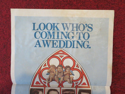 A WEDDING FOLDED AUSTRALIAN DAYBILL POSTER Carol Burnett Mia Farrow 1978 - Rendezvous Cinema