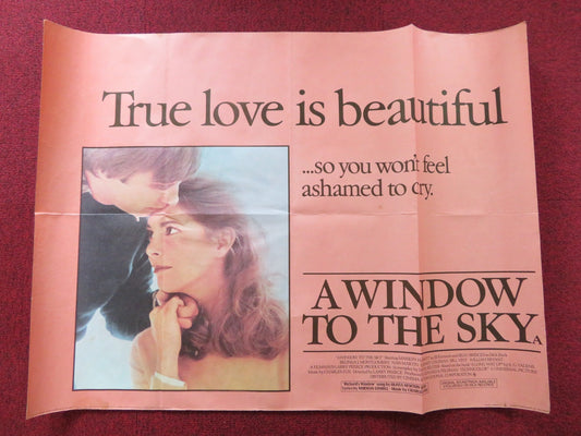 A WINDOW TO THE SKY UK QUAD POSTER FOLDED MARILYN BASSETT 1975 - Rendezvous Cinema