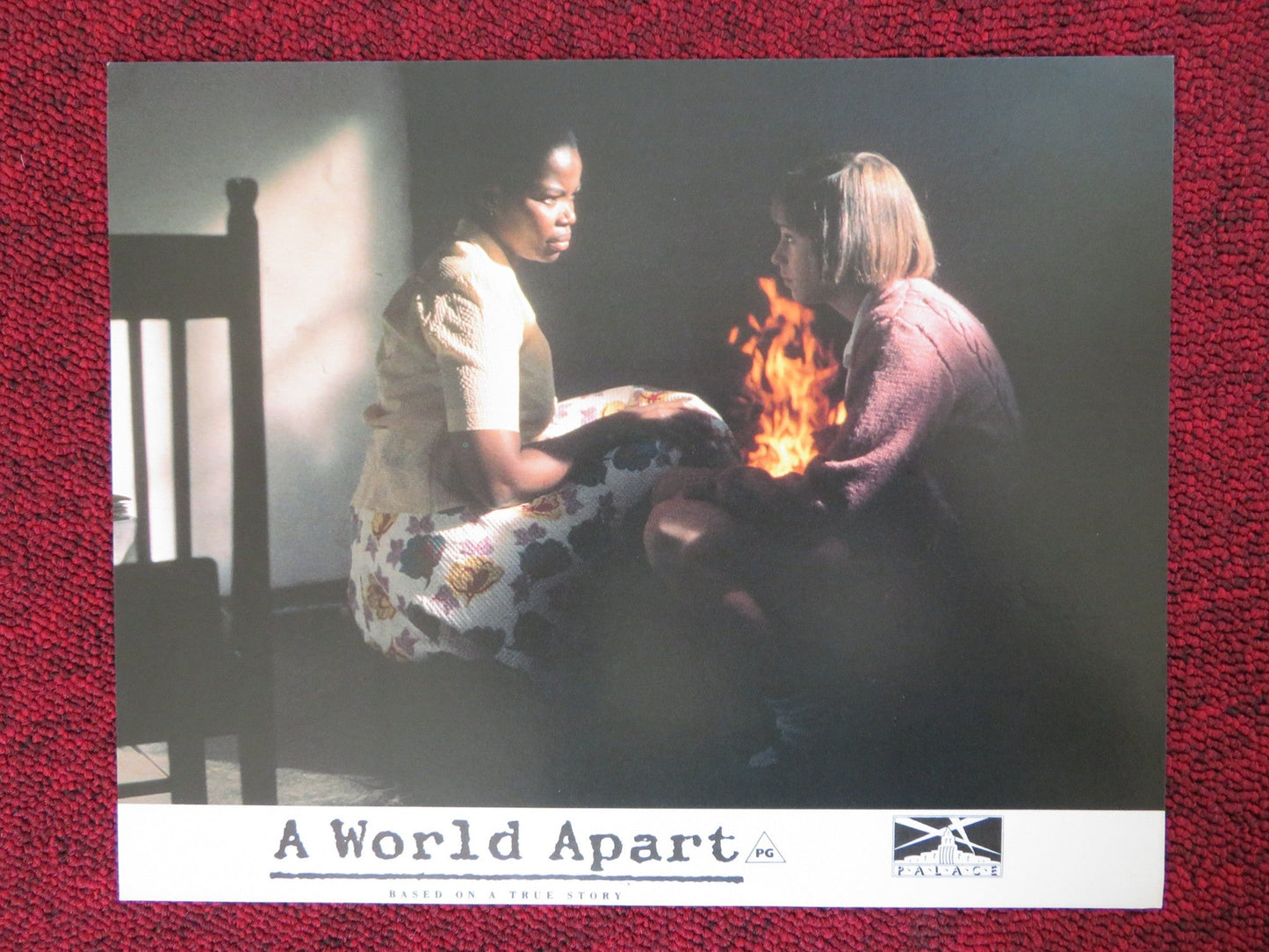 A WORLD APART - B LOBBY CARD BARBARA HERSHEY TIM ROTH 1988 - Rendezvous Cinema