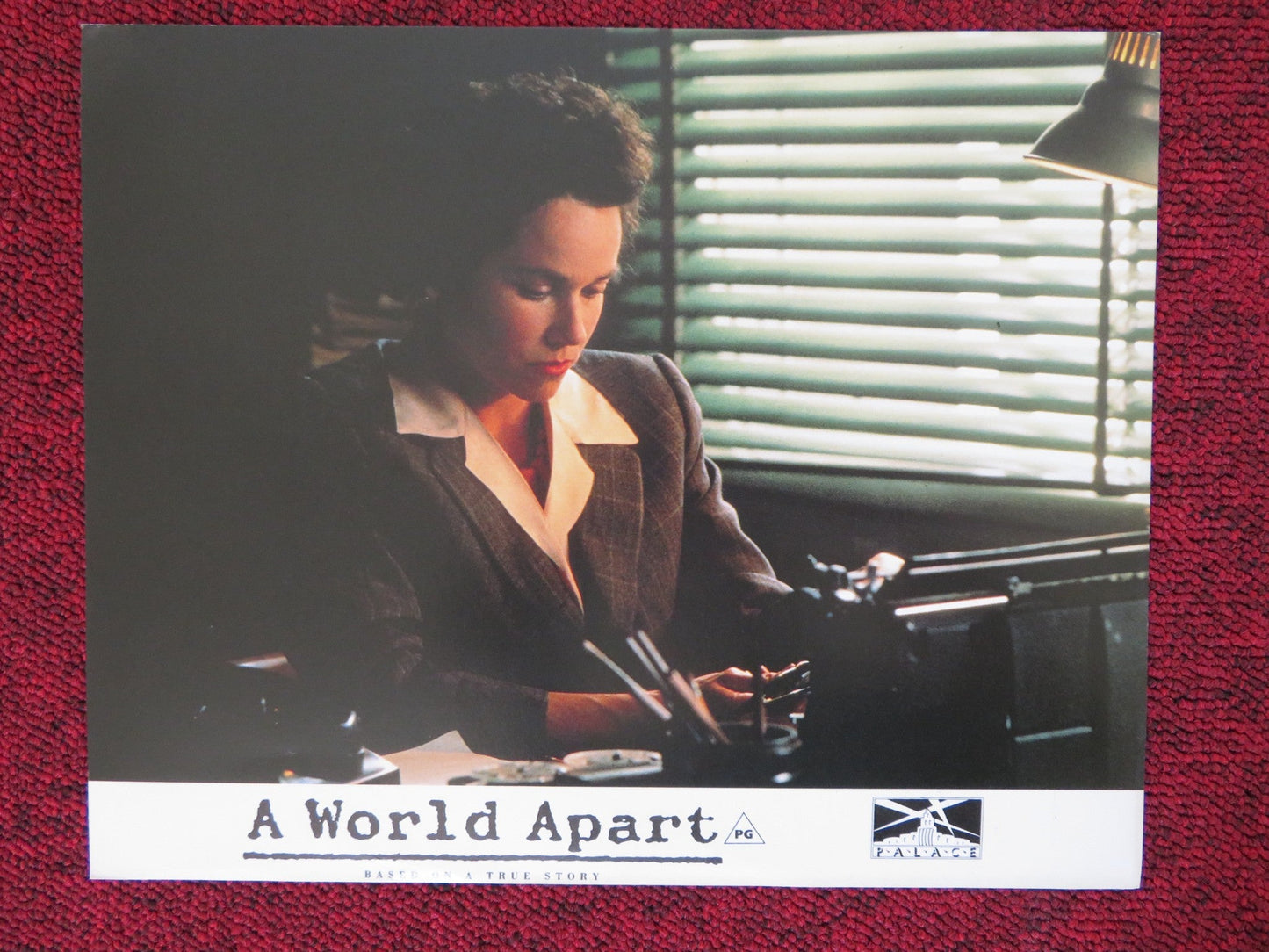 A WORLD APART - C LOBBY CARD BARBARA HERSHEY TIM ROTH 1988 - Rendezvous Cinema