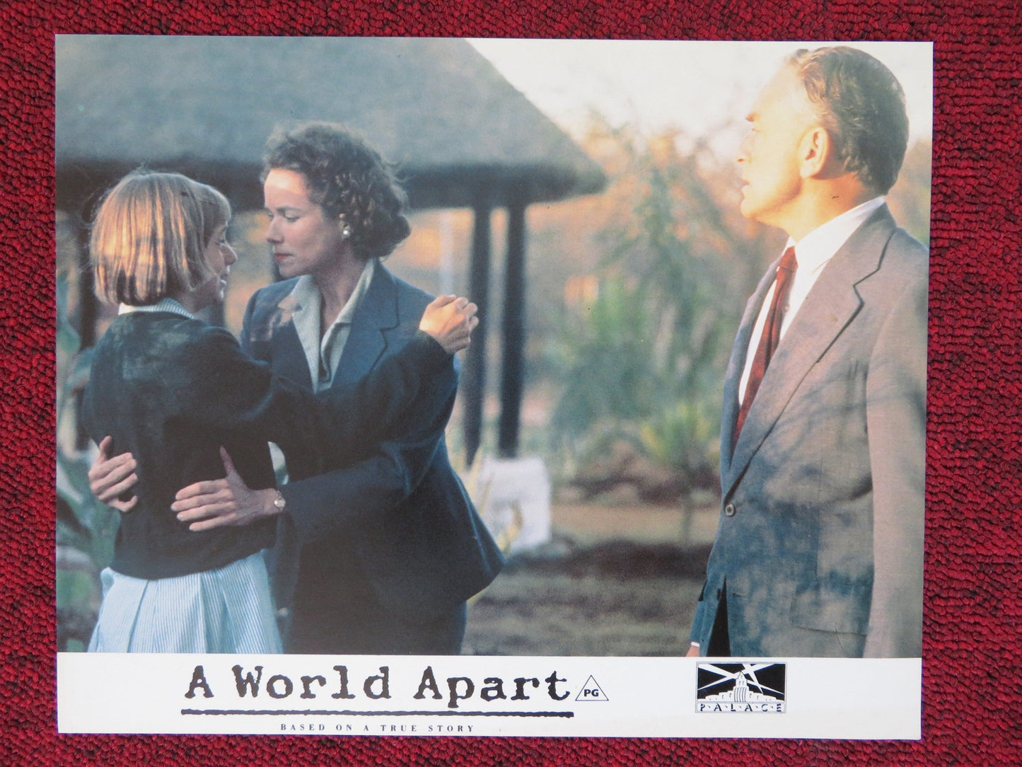 A WORLD APART - F LOBBY CARD BARBARA HERSHEY TIM ROTH 1988 - Rendezvous Cinema