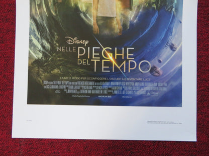 A WRINKLE IN TIME ITALIAN LOCANDINA (27.5"x13") POSTER OPRAH WINFREY 2018 - Rendezvous Cinema